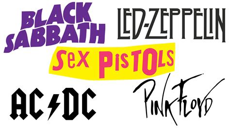 The history of rock band logos, from the 1960s to the present day ...