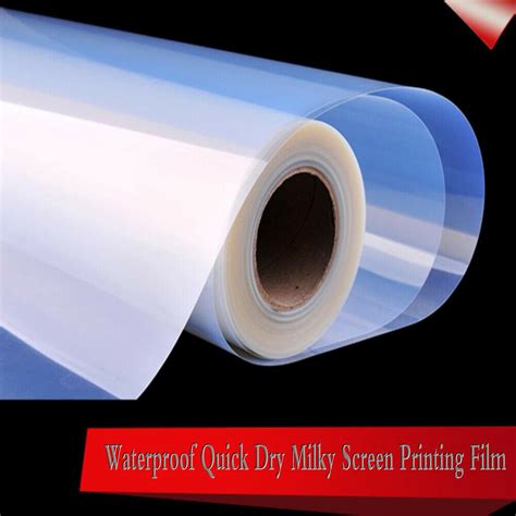 X Roll Waterproof Instant Dry Inkjet Screen Printing