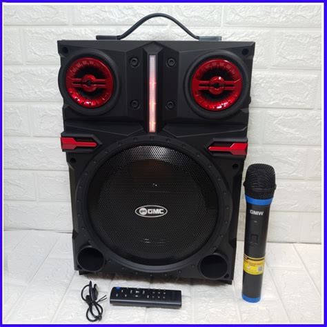 Jual Speaker Gmc 897h Bluetooth Portable 8 Inch Pairing Free Mic