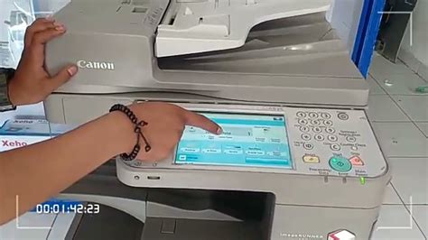 Tutorial Fotocopy KTP Menggunakan Mesin Fotocopy Canon IRA 4045