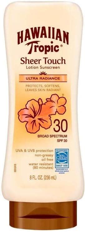 Hawaiian Tropic Sheer Touch Lotion Sunscreen Ultra