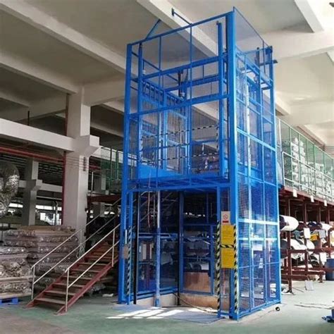 Hydraulic Cage Lift Operating Height Feet Capacity Ton At