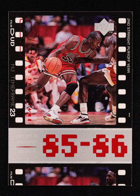 Michael Jordan 1998 Upper Deck Michael Jordan Living Legend 6 TF