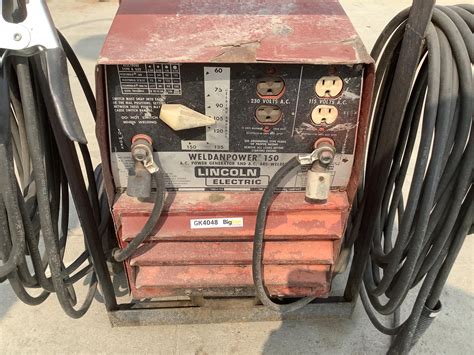 Lincoln Weldanpower 150 Arc Welder Bigiron Auctions