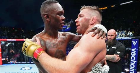 UFC 305 Dricus Du Plessis And Israel Adesanya End Rivalry With A Kiss