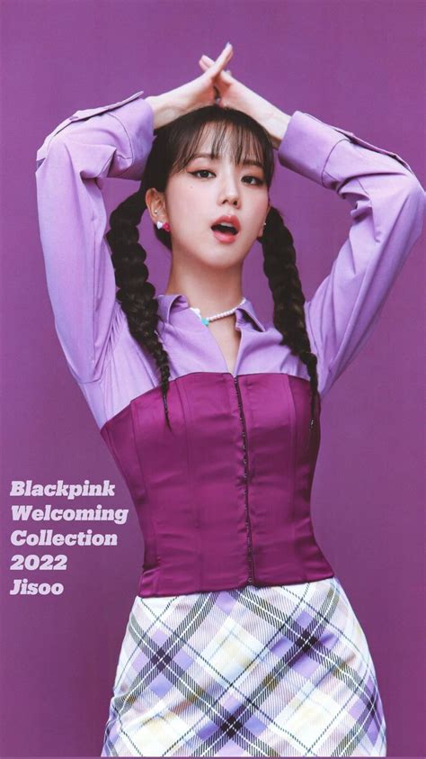 Blackpink Welcoming Collection 2022 Jisoo Lila Dinge Asiatische