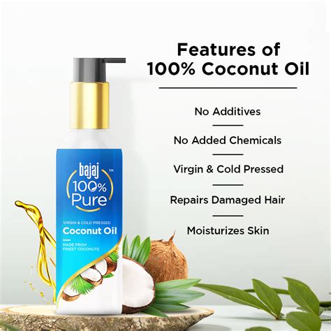 Bajaj Pure Virgin Coconut Oil Ml