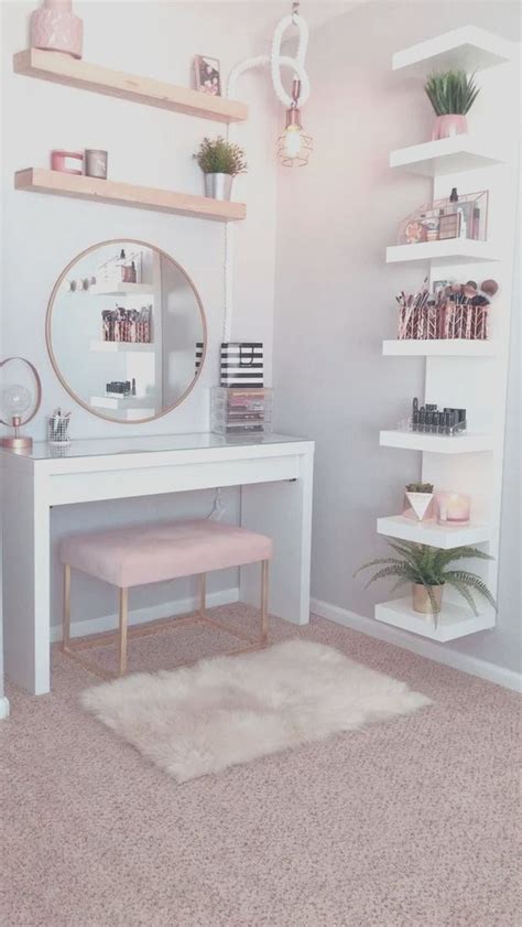 35 Best Makeup Vanities And Cases For Stylish Bedroom To Inspire You Room Decor Room Makeover