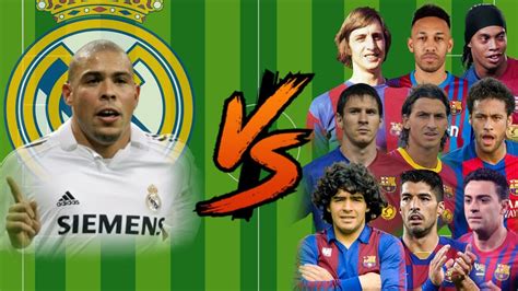 Ronaldo Nazario Vs Barcelona Legends Neymar Messi Cruyff Suarez YouTube