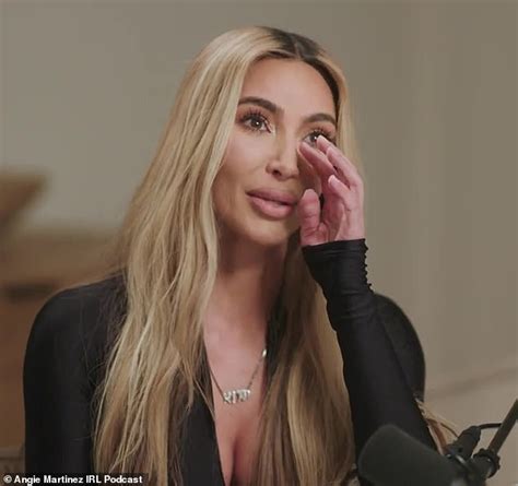 Kim Kardashian Breaks Into Tears As She Talks Co Parenting With Kanye