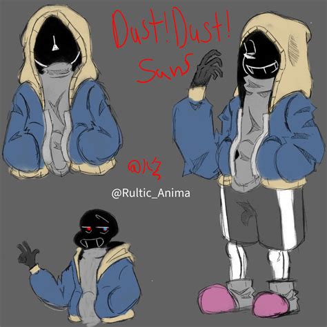 Dust Dust Sans By Rulticanima On Deviantart