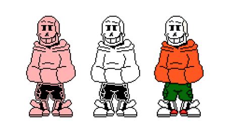 Pixilart Underswap Papyrus Custom By Blueboxdude