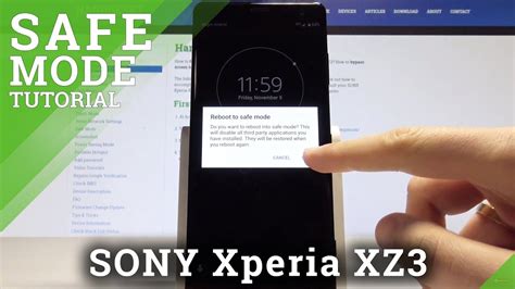 How To Enable Safe Mode In Sony Xperia Xz Disable Safe Mode Youtube