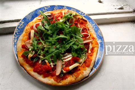 Pizza Pomodoro Rucola Italian Deelish Recipes