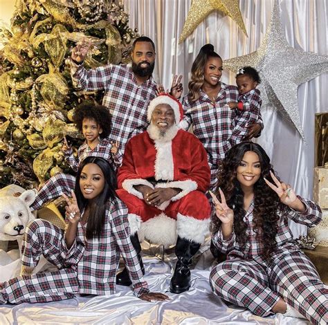 Kandi Burruss | Christmas family photos, Family holiday photos ...