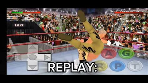 Wrestling Revolution D Cody Rhodes Entrance Signatures Finisher