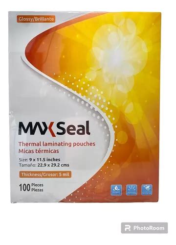 Mica Maxseal micas Termicas Tamaño Carta 5ml Con 100pz Envío gratis