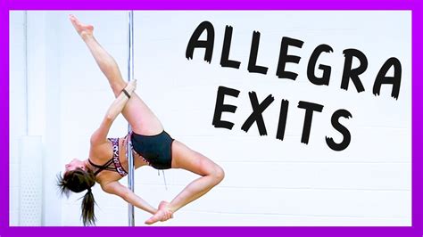 Pole Moves From An Allegra Youtube