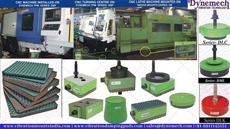 Dynemech Systems Vibration Control Cnc Anti Vibration Machine Mounts