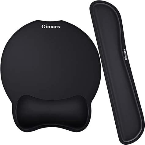 Gimars Memory Foam Non Slip Mouse Pad And Keyboard Wrist Rest Support