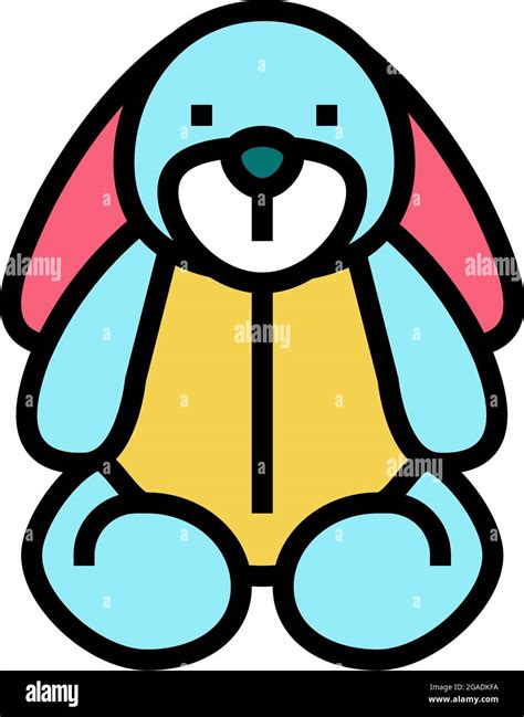 Plush Toys Color Icon Vector Illustration Stock Vector Image And Art Alamy