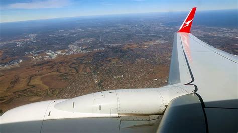 Qantas Boeing 737 Takeoff Melbourne Qf 462 Youtube