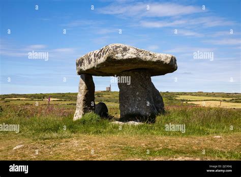 Lanyon Quoit Is A Dolmen In Cornwall England United Kingdom 2 Miles