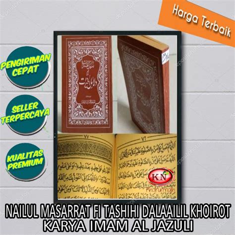 Jual Dalail Khoirot Dalailul Khoirot Khairat Saku Shopee Indonesia