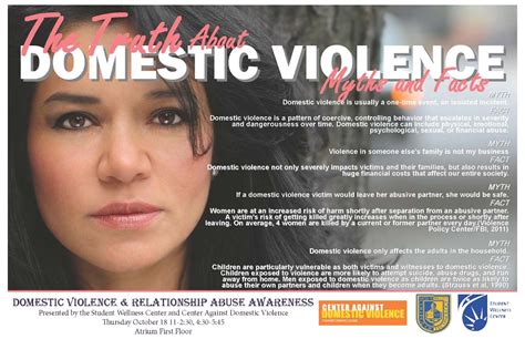 STUDENT WELLNESS BLOG @ CITY TECH: Domestic Violence Awareness DATE CHANGE!!