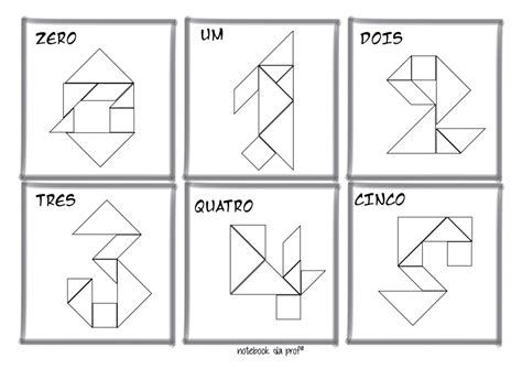 Tangram é Um Jogo Divertido Que Estimula A Memoria E A Criatividade Confira Diversas Sugestões