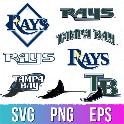 Tampa Bay Rays Logo Tampa Bay Rays Svg Tampa Bay Rays Eps Inspire Uplift