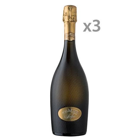 3 bottiglie Cuvée Surfine Spumante Brut Foss Marai