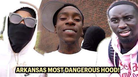 TROLLING MOST DANGEROUS HOOD EVER ARKANSAS HOOD VLOG PT 2 YouTube