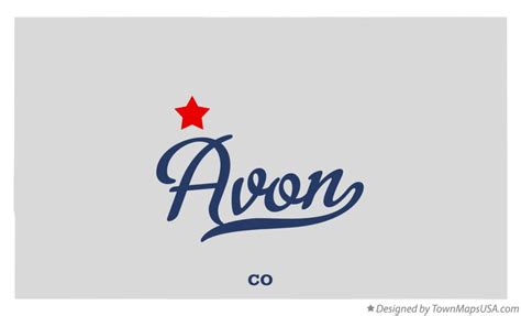 Map of Avon, CO, Colorado