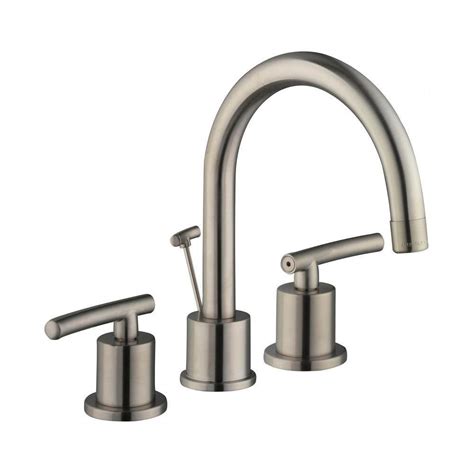 Glacier Bay Dorset 8 In Widespread 2 Handle High Arc Bathroom Faucet In Brushed Nickel Hd67731w