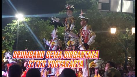 DRUMBAND GEMA DIRGANTARA STTKD YOGYAKARTA PARADE SENI DAN BUDAYA