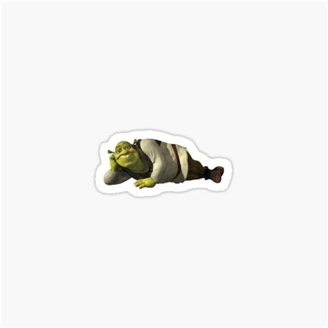 Shrek Stickers For Sale Meme Stickers Weird Stickers Shrek