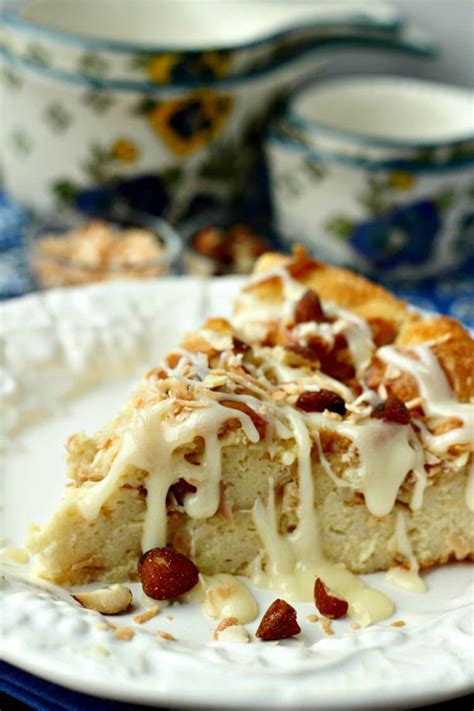 Coconut Almond Bread Pudding – Must Love Home