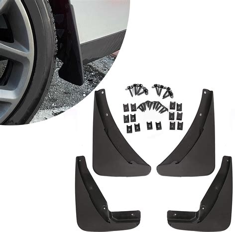 Ecotric Heavy Duty Mud Flaps Guards Compatible With 2015 2023 Dodge Challenger