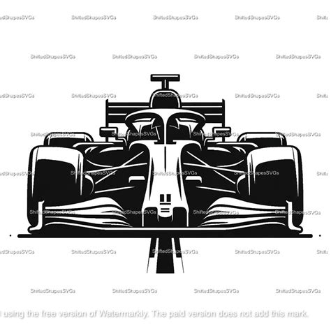 Formula 1 Car Svg Bundle Etsy