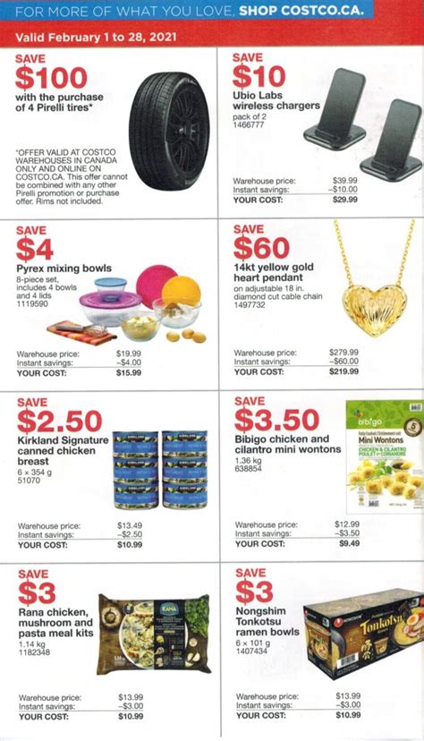 Preview Costco Canada Flyer February 1 28 2021 Costco West Fan Blog