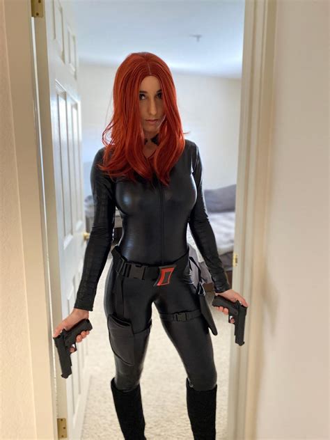 Christina Khalil Black Widow Cosplay Leaked Nude Celebs