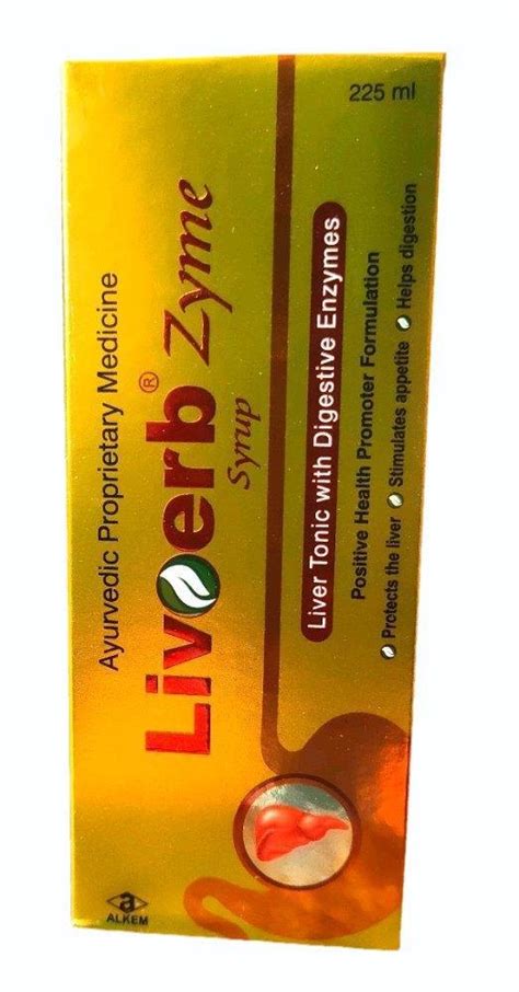 Livoerb Zyme Ayurvedic Liver Digestive Syrup At Rs 125 Bottle Herbal