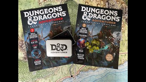 Dungeons Dragons Adventurer Issue 1 And 2 Hachette Partwork