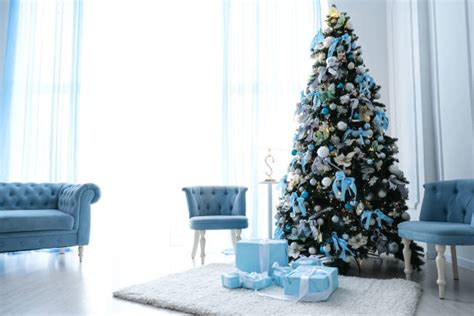 Blue Christmas Tree Stock Photos, Pictures & Royalty-Free Images - iStock