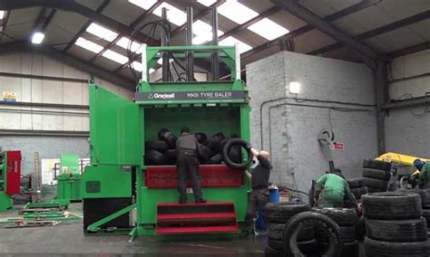 Gradealls Mk3 Tyre Baler Helps Scale Up Baling Operations Weibold