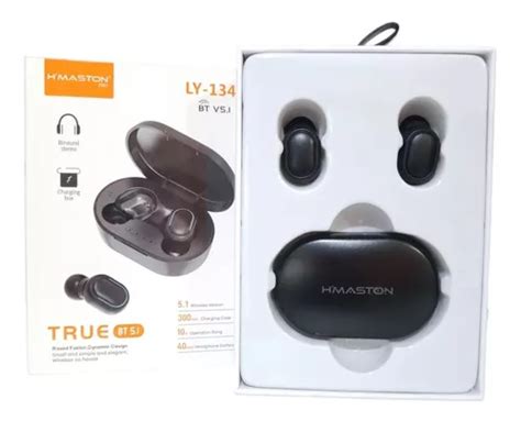 Fone De Ouvido Preto H Maston Bluetooth Ly Mercadolivre