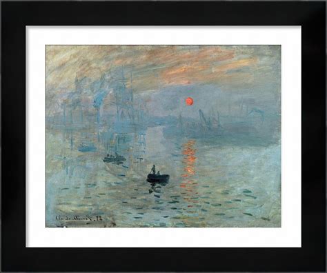 Impressionism Monet Sunrise