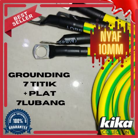 Jual Kabel Grounding Titik Nyaf Mm Kuning Hijau Kabel Negatif Kabel