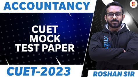 Cuet Accountancy Mock Test Paper New Strategy To Attempt The